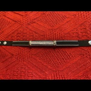 Gorgeous black bracelet/wrap